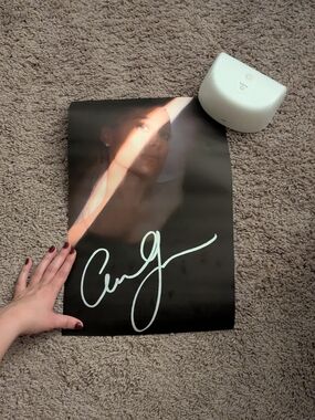Ariana Grande Signed Sweetner Litho REPRINT
